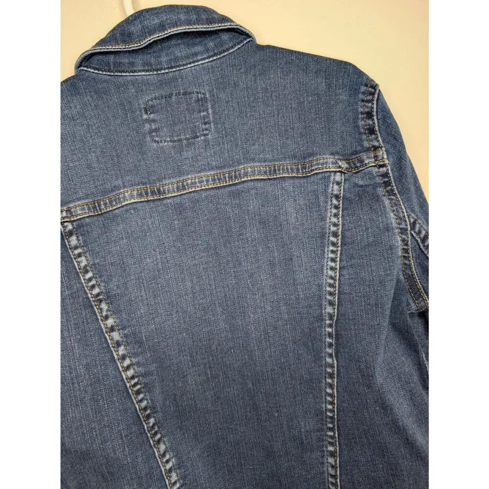 Polo Ralph Lauren Boys Jackets, Blue Denim Button Down Trucker Jacket, M(8/10)